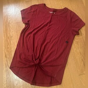 Abercrombie & Fitch Tie-front T-shirt